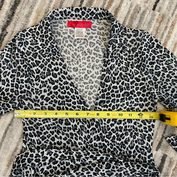 Animal print Jersey wrap dress - Small - Picture 6 of 8